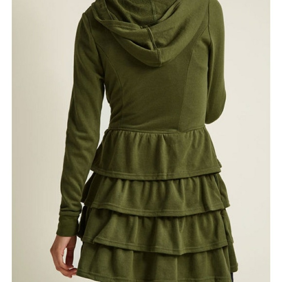 Modcloth Jackets & Blazers - ModCloth Tier Me Roar Jacket in Olive